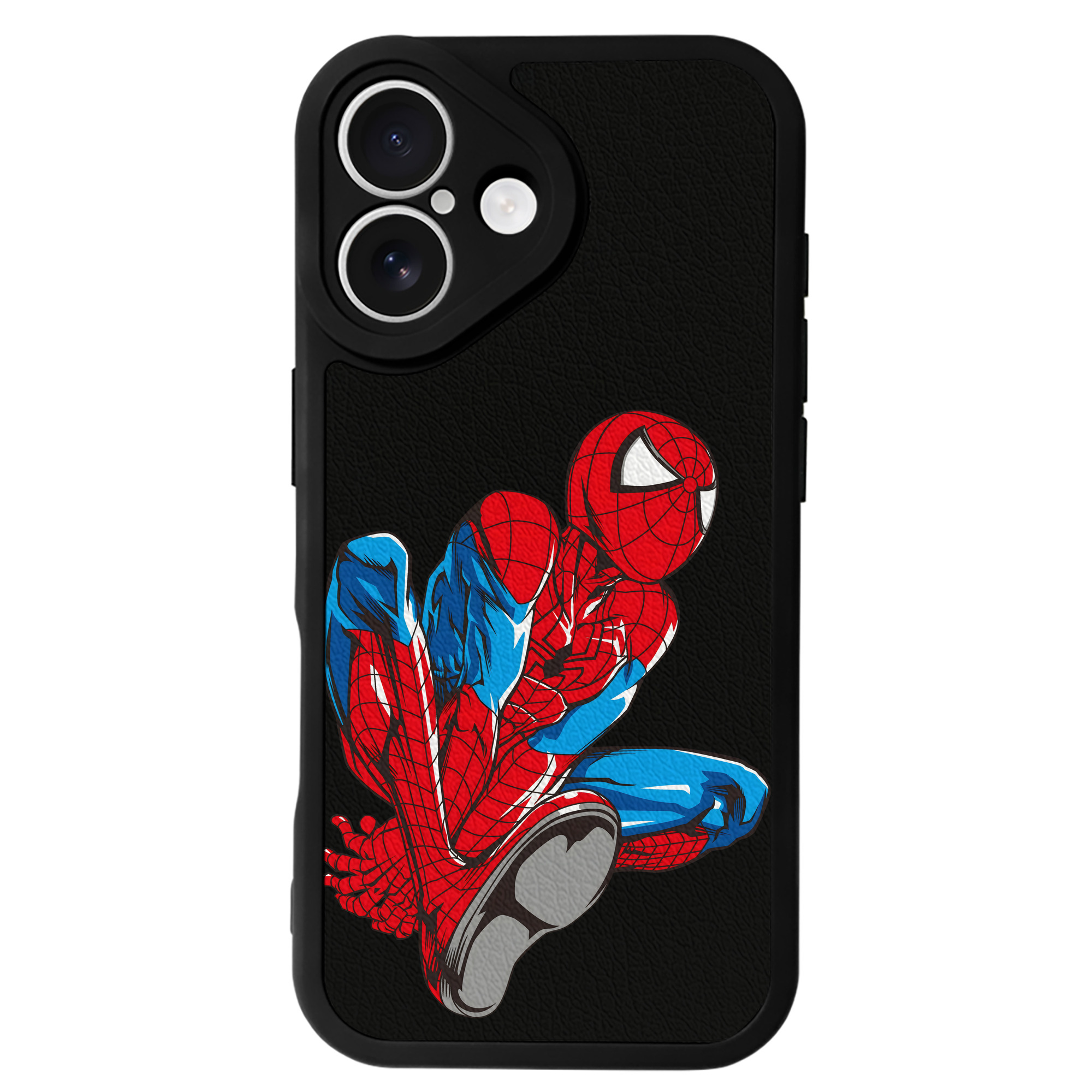 （画像用） アベンジャーズ The Avengers 【iPhone 16シリーズ対応】シリコンスマホケース（レザー調） 材質：シリコン
